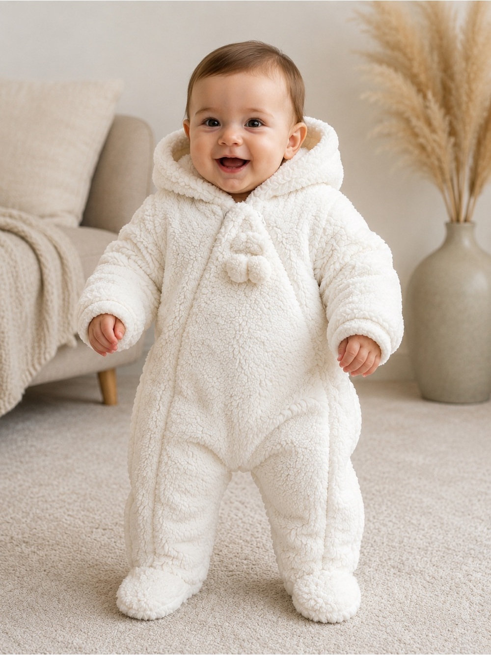 Little me snowsuit 6-9m